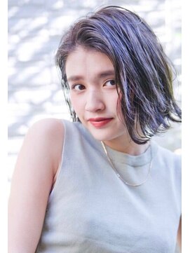 ケイト(kate) 【kate 大宮】かきあげ大人ボブ×ブルージュ