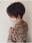 【絶壁解消】立体感くびれショート×ハイライトカラー