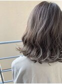 セシルカットフリンジウェーブ×大人かわいい前髪ココアブラウン