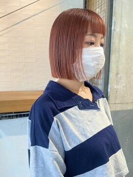 キーン 立川店(keen) 【keen×kiyono】オレンジベージュ×タッセルボブ