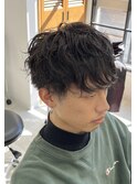 無造作パーマ