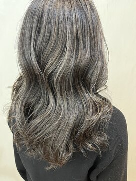 ネックス 表参道本店(nex) 【nex 表参道】白髪ぼかし ハイライト 外国人風カラー 齋藤