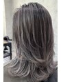 美ゼンヘアー 東久留米店 ZEN hair&nbsp;バレイヤージュ　（ミディアムレイヤー）