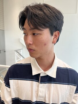 ロンド クラン 岡崎(Lond Clan) カルマパーマ/毛流れ/韓国/センターパート