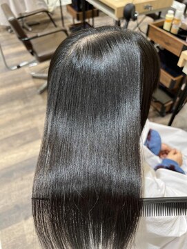 ザ ラブズ ラフズ ヘアー 本店(the loves laughs hair) 美髪ストレート