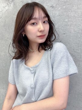 オーブ ヘアー トム 小針店(AUBE HAIR tom) 20代・30代_似合わせ小顔ミディ