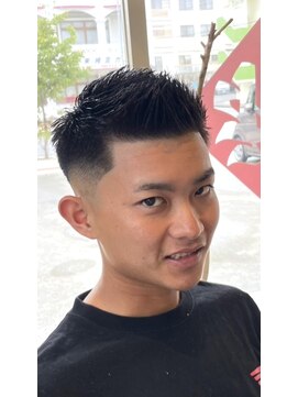 理容館 ジャガー フェード