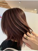 ハイライト,ピンクベージュ,髪質改善【草加】