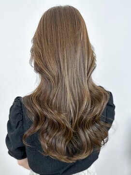 アルバム 新宿(ALBUM SHINJUKU) ミルクティーベージュ_ハッシュカットフルバング_ba473532