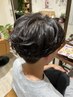 メンズカット+パーマ ￥11000