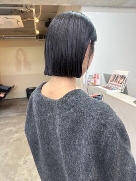 ニット(Knit) 切りっぱなしBOB