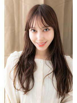 カバーヘア ブリス 大宮西口(COVER HAIR bliss) 透けバングくせ毛風抜け感ゆるふわカールエアリーロングX大宮