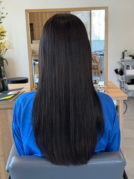 クラップス オル 金沢八景(CLAPS Ore) ダブルカラーミルクティーベージュカラーブルーブラックブリーチ