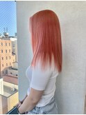 オレンジ ダブルカラー トリートメント
