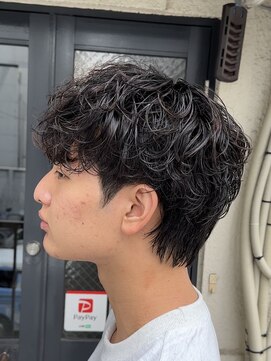 ビカムメンズヘアー 栄店(become men's hair) シャドウパーマスパイラルパーマツイストスパイラル韓国ヘアテテ