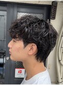シャドウパーマスパイラルパーマツイストスパイラル韓国ヘアテテ