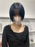 【ダメージレス】カット＋ケアブリーチオンカラー＋トリートメント　￥18500
