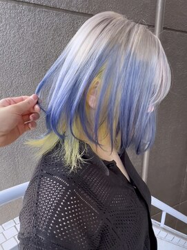 イエナ 渋谷(IENA) デザインカラー インナーカラー ハイトーンカラー