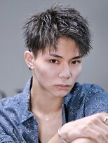 リップス レイ ギンザ(LIPPS Ray GINZA)&nbsp;ツイストアップバング！短髪パーマ！