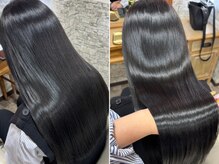 トムヘアーデザイン 古川橋店(TOM HAIR DESIGN)の雰囲気（【髪質改善×水素】水素トリートメント『UPTOGLOSS』取扱店。）