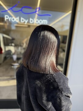アイスプロドバイブルーム 木更津店(ice prod by bloom) ミディアムヘア/暗めカラー/グランマッシュ/木更津