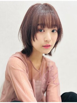 エールバイボヌール(Ere by Bonheur) 【大阪駅西梅田】マッシュウルフレイヤーぱつっと顔周りレイヤー