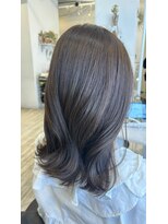 フラバー(flover)&nbsp;ブリーチなし透明感グレージュ【miyabi】