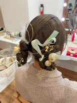 エリリーム(mlilym)&nbsp;成人式ヘアセット