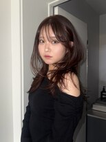 ゾーイダイミョウ(ZOEY daimyo)&nbsp;Red browm / layer cut