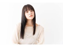 【髪のツヤ,うねりが気になる】［高円寺/インナーカラー/ハイライト/ケアブリーチ/髪質改善/縮毛矯正/眉］