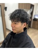 虎ノ門/メンズパーマ/メンズカット/眉毛カット/理容室