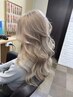 【お出掛けや大事な日の前に♪】前髪顔まわりカット+コテ巻き ￥4000