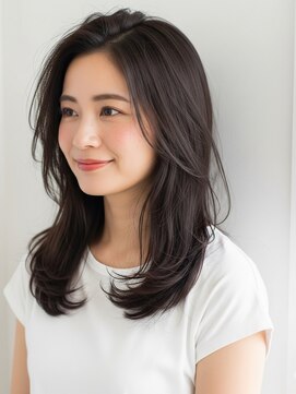 ピュア プレイス ラボ(PURE PLACE LABO) 【PURE PLACE×北島】 ゆる巻きスタイル×セミロングヘア