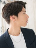 爽やかアースカラー社会人メンズショートc新所沢