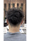 【MEN'S HAIR】刈り上げ×スパイキーショート