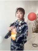 浴衣ヘアセット*