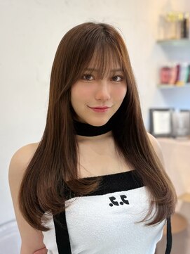 ルームバイシー 新宿(Loom. by Sea) ◇イメチェン×美髪[ワイドバング/韓国/新宿/顔まわり]