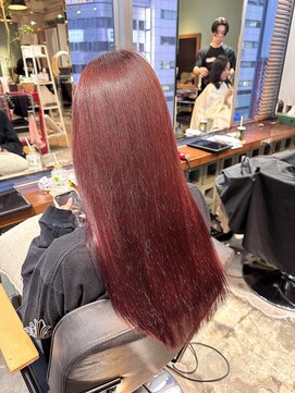 パリオ バイ コレット(Palio by collet) Ruby　pink【ルビーピンク】髪質改善METEO(ブリーチなしWカラー)