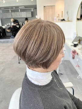 アルトル 池袋2nd(altru) ◇大人可愛い20代30代40代50代前下がりショートボブ丸みショート