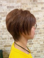 ジュリアンマーラ(Julien Mara) ハンサムショート/マニッシュ/ブラウンカラー/丸みショート/時短