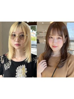 ≪小顔見せ×抜け感≫を与えるレイヤーカット◇髪質改善で美しい髪のベースをつくることでデザインが活きる