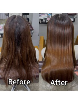 ダイス 岡本 摂津本山(Dice) 髪質改善ストレート×髪質改善トリートメント