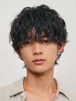 フィフス 天神大名(fifth)&nbsp;天神メンズパーマルーズパーマシャドウパーマッシュウルフ緩め