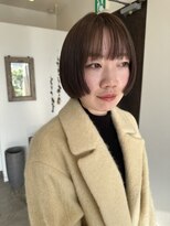 ドレープ(Dreap) 【akari】前上がりボブ