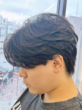 ゴウトゥデイシェアサロン 町田店(GO TODAY SHAiRE SALON) フェザーパーマ【町田メンズカット】