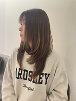 パプスドコワフュール 甲子園口店(Pap's de coiffeur)&nbsp;西宮美容室/甲子園口美容室/パプス甲子園口/レイヤーカット