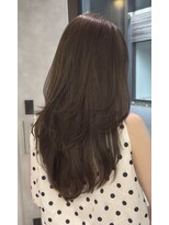 シティ(CITY)&nbsp;オリーブベージュ　レイヤーカット　艶髪