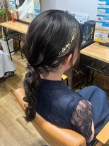 スイート(Suite) 結婚式やお呼ばれにおすすめな編みおろしアレンジ♪
