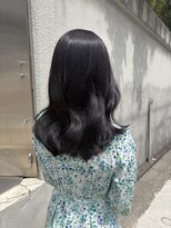 エムタニグチミュー(MTANIGUCHI Mieux)&nbsp;ラベンダーカラー/ラベンダーグレージュ/艶髪/暗髪