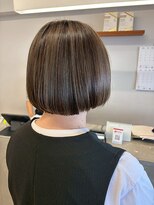 フィルム(FiLMs) 透明感ブラウン/艶髪ショートボブ/髪質改善